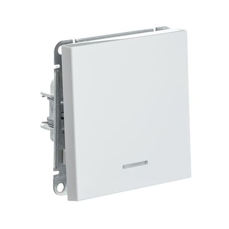 выключатель 1-клавишный SYSTEME ELECTRIC Art Gallery 10A с/и белый