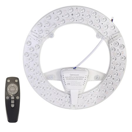 панель светодиодная БАЛТИЙСКИЙ СТИЛЬ 72Вт 8640Лм 3000K/6500К с пультом ДУ