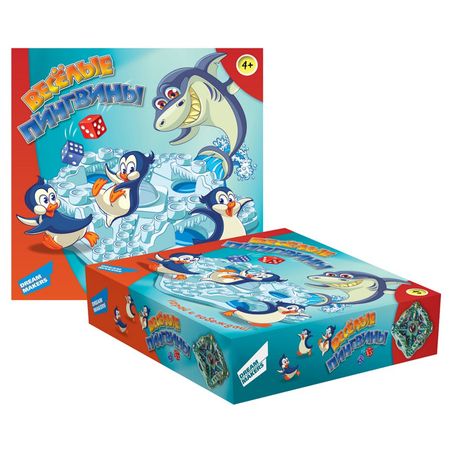 игра настольная Пингвины десткая фигурки лебедя moonbiffy