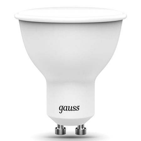 лампа светодиодная GAUSS MR16 6Вт GU10 LED RGBW+димирование лампа светодиодная gauss elementary 9вт gu10 led 640лм 3000к mr16