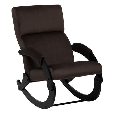 кресло-качалка Leset Sonara 580х950х870мм венге/кофе