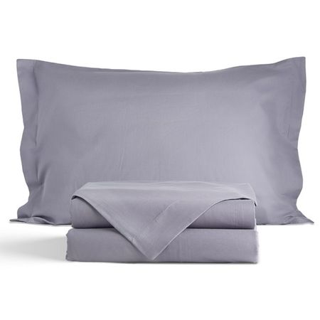 постельное белье 1,5сп PICASSA Базовая коллекция/Basic Collection сатин 2 нав.50х70см лавандовое, ар