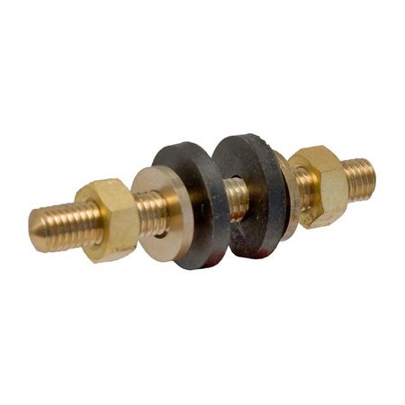 шпилька для унитаза 6 мм с гайками латунная (2 шт.) антикварная латунная карманная курильница