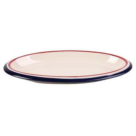 блюдо TODELIA Ретро 19,9х9,4х2,2см овальное фарфор