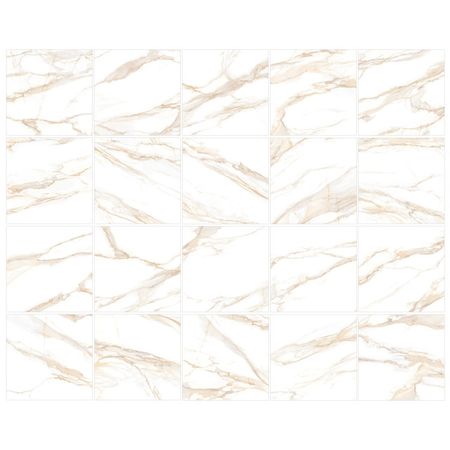 керамогранит LCM Sandy Carrara 60х60 полированный бежевый