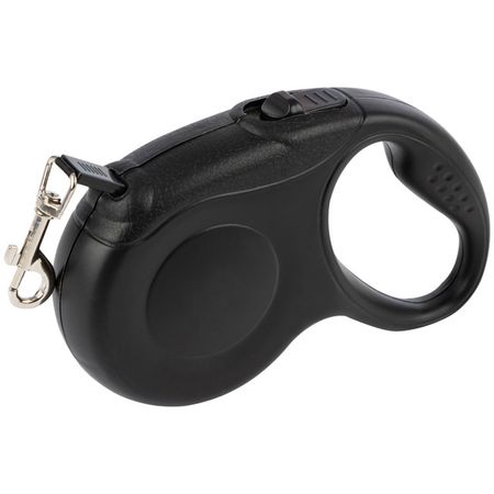 поводок-рулетка РЫЖИЙ КОТ 5м черный