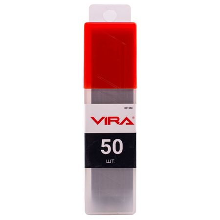 лезвия для ножа VIRA сегментное 18мм 50шт ketech лезвия для graphtec cb09u 50 шт