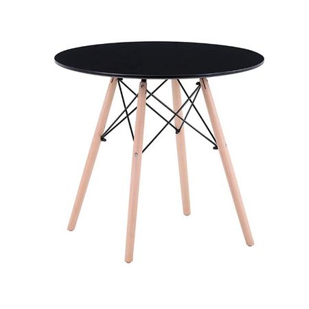 стол NORDIC 800х800х750мм МДФ/дерево черный плакат nordic snowing landscape alipaint