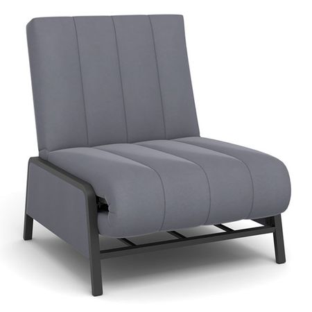 кресло-кровать ЛАМБЕР 750х900х920мм велюр серый кресло king modool велюр роял агат