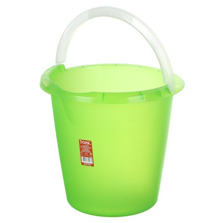 ведро DAREL PLASTIC 10л без крышки пластик микс цвета водонепроницаемые крышки для тумблеров m12 0 75