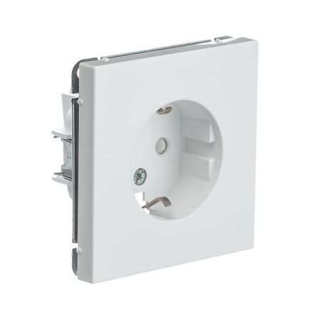 розетка SYSTEME ELECTRIC Art Gallery 16А с/з с/ш белый