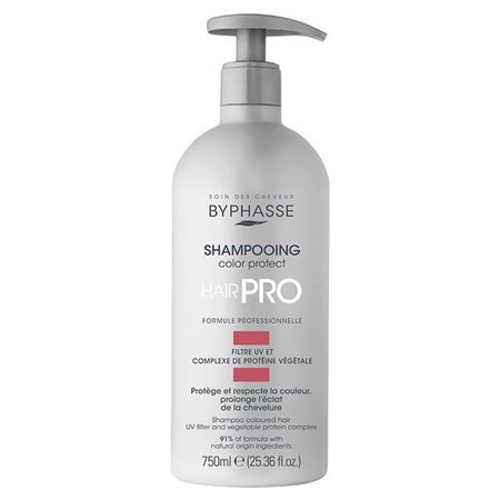 шампунь BYPHASSE Hair Pro Color Protect 750мл