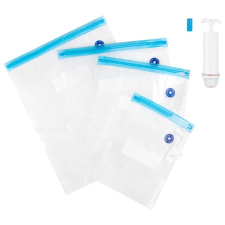 пакеты для продуктов РЫЖИЙ КОТ 0,9/0,7/0,5/0,4л 4шт вакуумные с насосом замок zip-lock пакеты для продуктов рыжий кот 0 9 0 7 0 5 0 4л 4шт вакуумные с насосом замок zip lock