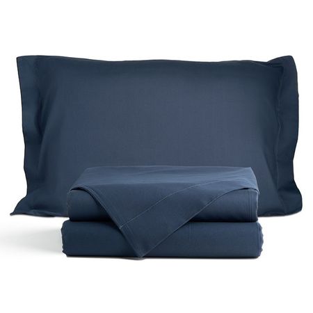 постельное белье 1,5сп PICASSA Базовая коллекция/Basic Collection сатин 2 нав.50х70см индиго, арт.Ba пододеяльник picassa 200х215см сатин сиреневый арт подесат сир