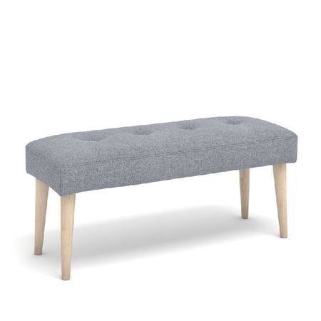 банкетка Лорель 1100х400х450мм рогожка серая кровать уна 160 200 рогожка malmo серая