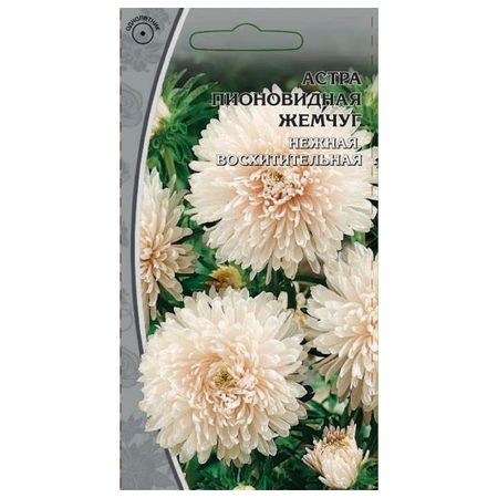 семена Астра Жемчуг 0,2 г семена астра помпонная агрони 0 2г xs