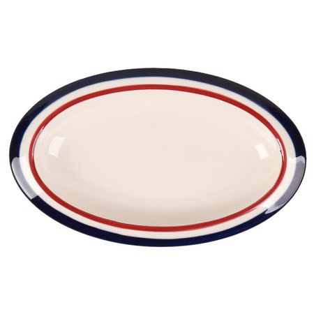 блюдо TODELIA Ретро 15,6х9,5х1,7см овальное фарфор