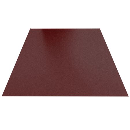 лист гладкий красный 0,35 1250х2000 текстурированный матовый