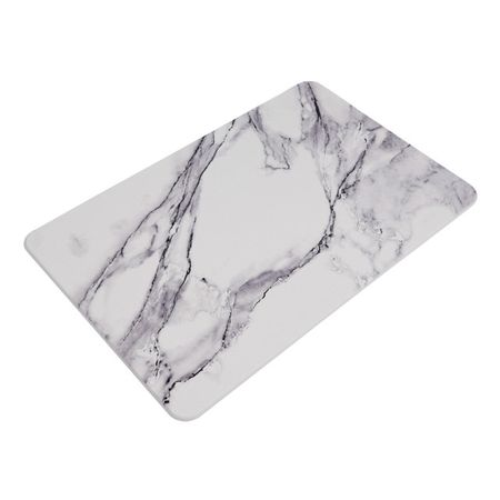 коврик для ванной VITARTA Белый мрамор 39x60см диатомитовый почвоулучшитель диатомит 1 л