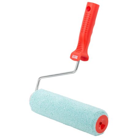 валик с ручкой Master Color микрофибра 250мм ворс 12мм отв. 8мм, арт.30-0845