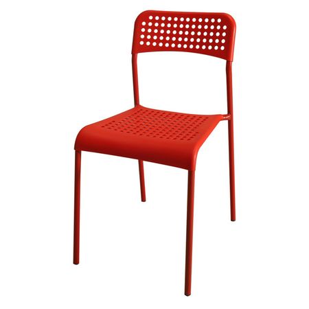 стул кухонный 460х460х790мм красный металл/полипропилен подъемник для сиденья унитаза moonbiffy силиконовый красный