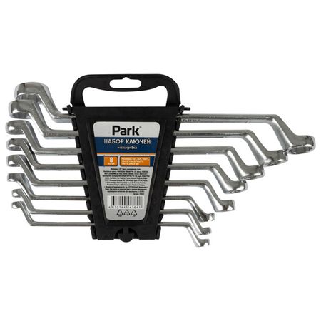 набор ключей накидных PARK 6-22мм 8 предметов деревянный держатель для ключей друзья