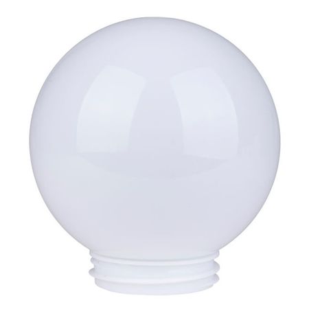 плафон для фонаря уличного TDM ПММА 160мм А85 резьба опал для фонаря convoy m3