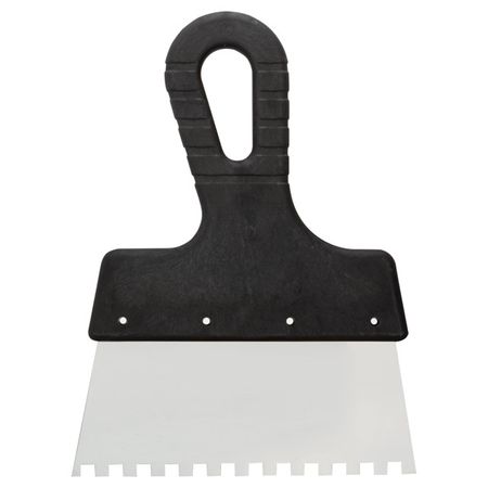 шпатель зубчатый Master Color 150мм зуб 6х6 мм, арт.30-2336 шпатель зубчатый антикор покрытие 150мм зуб 6х6мм арт 6299