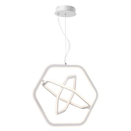 люстра подвесная FREYA Collie LED 142Вт белый люстра подвесная freya aileen e27 8х60вт белый