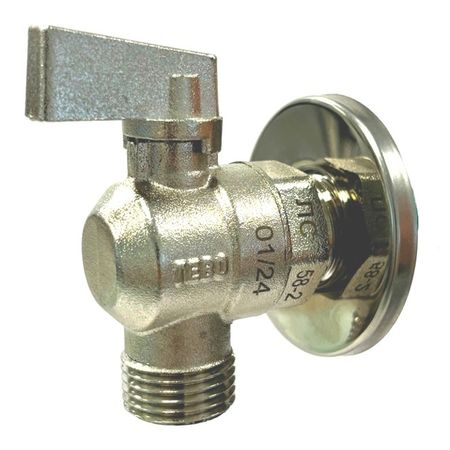 кран угловой TEBO для бытовой техники 1/2