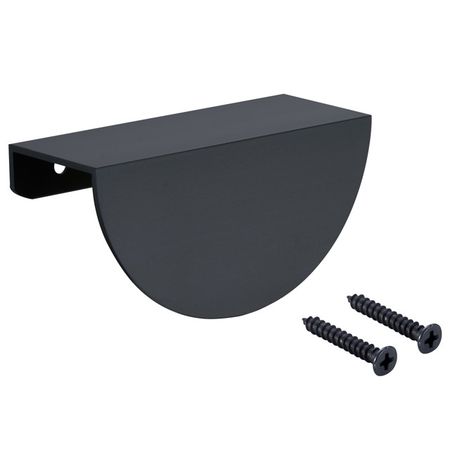 ручка торцевая EDSON 8804 64мм черный матовый шпильки для пневмостеплера fubag p25 0 64мм 15мм 10000шт