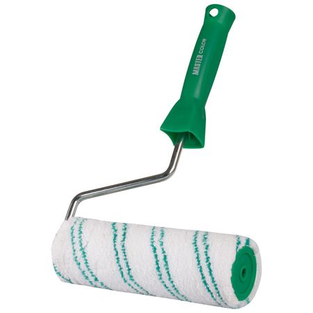 валик с ручкой Master Color микрофибра 180мм ворс 9мм отв. 8мм, арт.30-0840