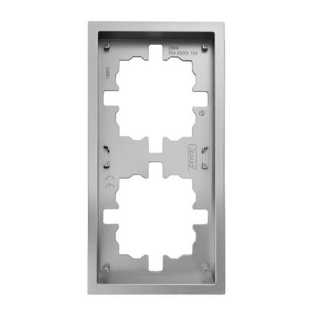 рамка 2 поста LEZARD Zima универсальная серый матовый 7 дюймовая универсальная машина 2din android 8cores dsp carplay автомобильный мультимедийный видео mp5 плеер универсальное радио gps стерео bluetooth