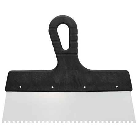 шпатель зубчатый Master Color 250мм зуб 4х4 мм, арт.30-2345