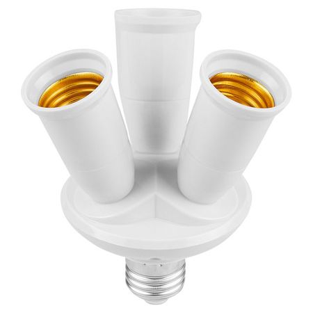 патрон TDM разветвитель 3хЕ27 узкий белый корпуса разъемов sm 2 54 your cee 10 пар