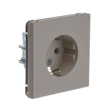 розетка SYSTEME ELECTRIC Art Gallery 16А с/з песочный