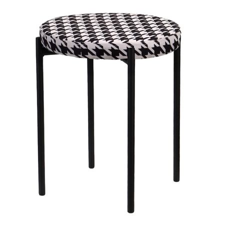 табурет Haushalt с круглым сиденьем НТ4 385х385х450мм гусиная лапка ошейники шлейки rogz поводок fancy dress бирюзовая лапка юар m