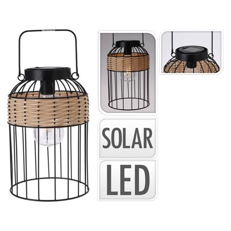 светильник садовый KOOPMAN 16х16х25см солнечная батарея металл мини солнечная панель ecoflypower 2в 200ма