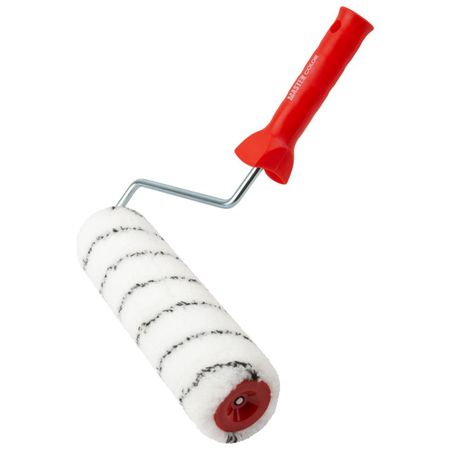 валик с ручкой Master Color полиэстер 250мм ворс 13 мм отв. 8 мм, арт.30-7121 валик с ручкой toolberg полиэстер 230мм ворс 20мм арт 0303012