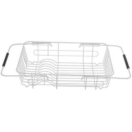 сушилка для посуды TODELIA 38,1х25,8х10см железо белая фруктовница todelia 27 5х16 5х27 7см железо мдф