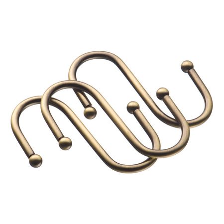 крючок для рейлинга 70x40x12мм античная бронза 3шт декорированный крючок для рейлинга 70x40x12мм матовый 3шт декорированный