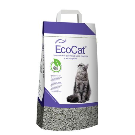 наполнитель ECOCAT комкующийся 4кг