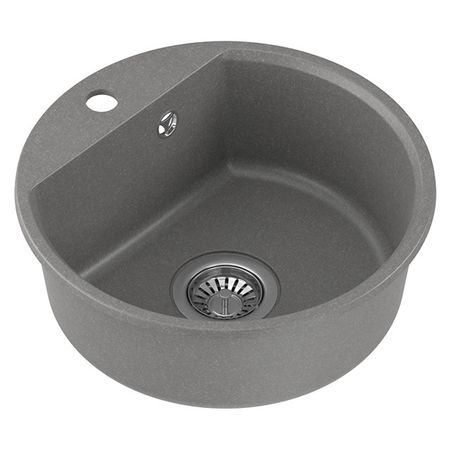 мойка NOVA 44 D443х160мм кварц серый