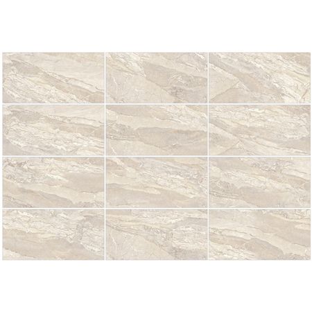 керамогранит LCM Mineral Crema 60х120 кремовый светлый полированный