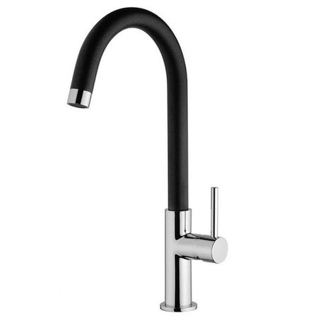 смеситель для кухни PAINI Sky латунь хром черный