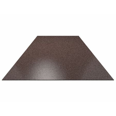 лист гладкий коричневый 0,5 1250х2000 текстурированный матовый