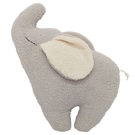 подушка декоративная Слон 41х50см серая, арт.ПД-Слон-серый украшения слон синего а из смолы