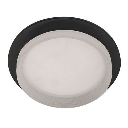 светильник встраиваемый DE FRAN Агата GX53 15Вт черный+матовый белый резная статуя льва из моха агата