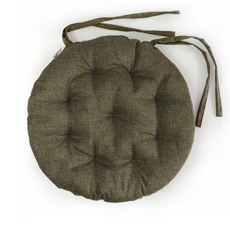 сиденье для стула Классика D40см коричневое, арт.ИЛ-Д-40 кор