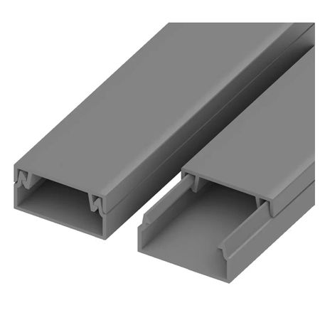 кабельный канал AGIS PROFILE ПВХ 25х16 мм серый кабельный рукав спиральная обмотка 8 мм серый